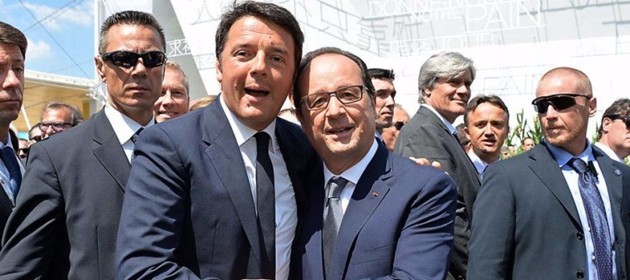 Renzi-Hollande: priorità governo in Libia. Ora dobbiamo agire