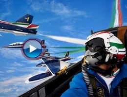 Frecce Tricolori: in bocca la lupo ad atleti paralimpici militari