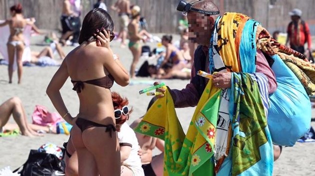 ambulanti spiaggia