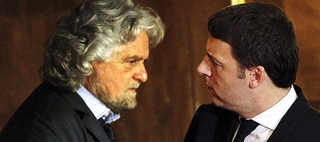 Grillo sfida Renzi e i Dem: "Fuori le intercettazioni". E il premier attacca le toghe: “Voglio vedere come finisce a Potenza”.