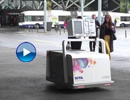 Trasporti, i bagagli li porta Leo: il facchino-robot della Sita