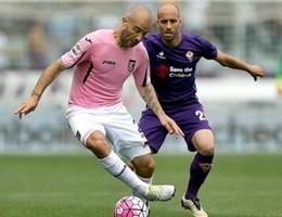 Fiorentina-Palermo 0-0, viola quinti. Punto d'oro per i rosanero