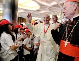 Papa Francesco accoglie in Vaticano 500 piccoli migranti