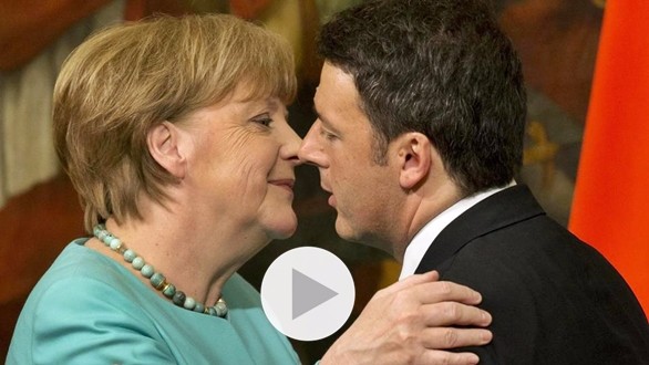 Schiaffo Merkel a Renzi: non possiamo cambiare regole bancarie ogni 2 anni. Il premier: noi le regole le rispettiamo