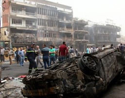 Sale a 250 bilancio morti dell'attacco suicida a Baghdad