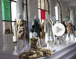 A Roma in mostra 90 anni d’eleganza Fendi, esperienza per i sensi