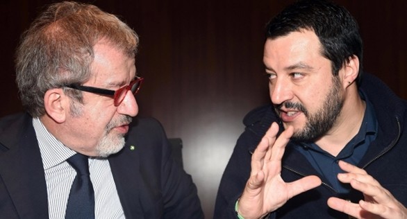 Salvini chiude a Parisi e Maroni apre, due leghe verso congresso