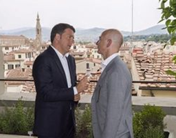 Renzi a Firenze con ceo Amazon: no polemiche, pensiamo al futuro