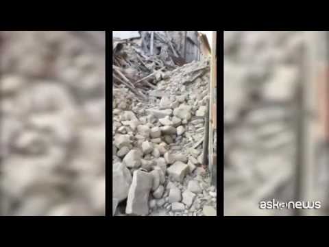 I video del terremoto in centro Italia