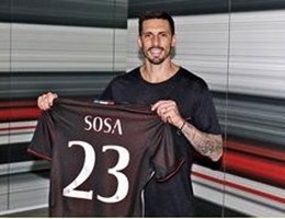 Milan calcio, ufficiale l'acquisto di Josè Ernesto Sosa dal Besiktas