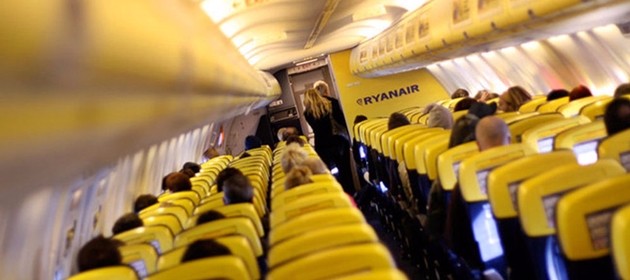 Trasporti, Ryanair dal 1 novembre farà pagare per secondo bagaglio a mano