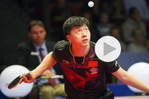 Le magie dei campioni olimpici cinesi di tennistavolo