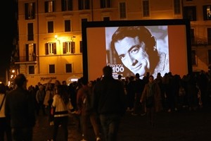 La Festa di Roma omaggia Gregory Peck a piazza di Spagna