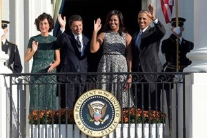 Sole splendente per Renzi ricevuto da Obama alla Casa Bianca