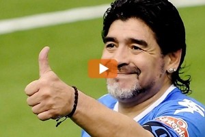 Maradona alla Partita della Pace: "Scendo in campo per il Papa"