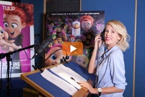 Alessia Marcuzzi nel cartoon “Cicogne in missione”: io come Tulip