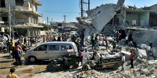Raid a Idlib, uccisi 7 bambini che giocavano e 2 donne incinte. Ong: erano aerei russi