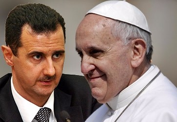 Guerra in Siria, lettera del Papa a Bashar al Assad. La diplomazia del Nunzio Apostolico