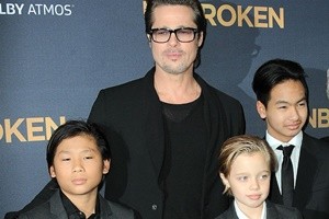 La ‘telenovela’, figli di Brad Pitt si rifiutano di vedere il padre