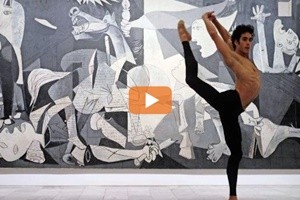 Il museo diventa un palco: i ballerini al Reina Sofia di Madrid