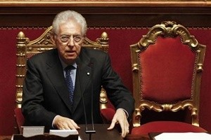 Senato, duro attacco di Mario Monti a Matteo Renzi