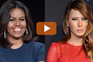 melaniatrumpmichelleobamavideo