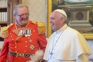 Il Gran cancelliere di Malta Boeselager: nessuna “lotta” tra l’Ordine e il Papa