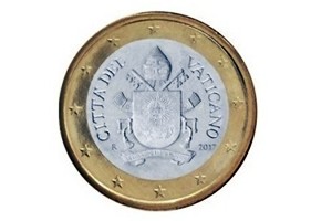Scompare immagine di papa Francesco dalla moneta euro vaticana
