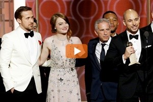 Il musical “La la land” trionfa ai Golden Globes