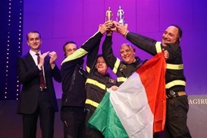 Magirus Award, i vigili del fuoco italiani migliore squadra 2016