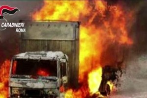 Incendiarono ditta autotrasporti a Fiano Romano, 4 arresti
