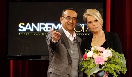 La 'prima' di Sanremo: show di Tiziano Ferro, De Filippi regina. Boom di ascolti: "Migliore share degli ultimi 12 anni". Conti, Maria valore aggiunto. Lei, non ero tranquilla
