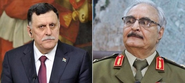 Rivelato l’incontro “segreto” Haftar-Sarraj al Cairo. In gioco il futuro della Libia