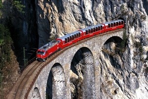 Unesco, il Trenino Rosso del Bernina: ingegneria della montagna