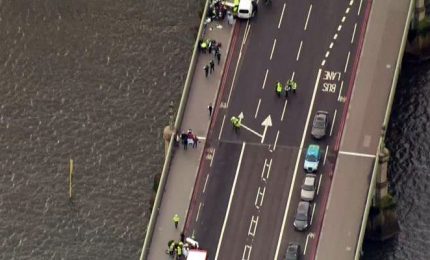 Londra, il percorso di morte sul Westminster Bridge