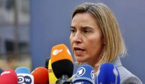 Mogherini: su Gerusalemme l’Ue è unita, nessuno seguirà Trump