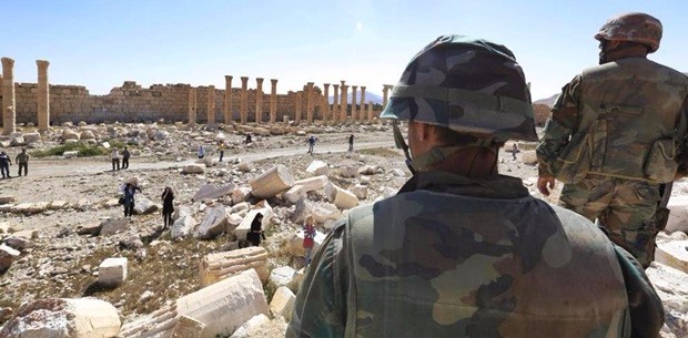 Mosca, forze siriane con appoggio russo hanno ripreso l’antica città siriana Palmira