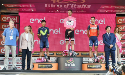 Tom Dumoulin vince il Giro d'Italia