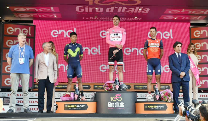Tom Dumoulin vince il Giro d’Italia