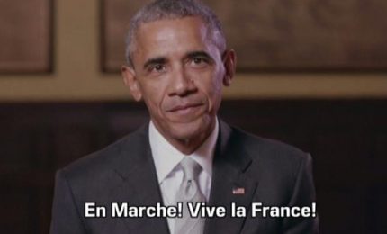 Francia, l'endorsement di Barack Obama a Macron