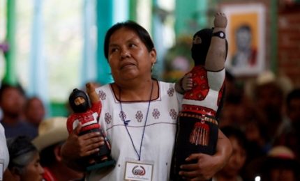 Donna indigena si candida alla presidenza del Messico