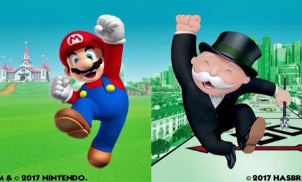 Super Mario gioca a Monopoly, Hasbro e Nintendo insieme