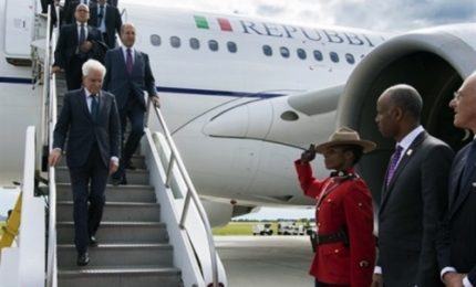 Presidente Mattarella ad Ottawa in visita di Stato