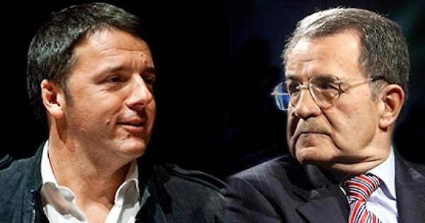 Renzi tace su Prodi e rinsalda asse con Franceschini nel Pd