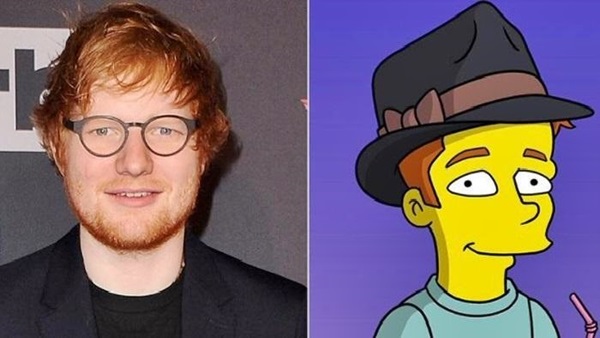 Ed Sheeran diventerà un personaggio dei Simpson