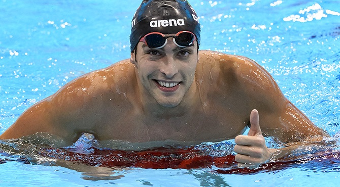 Detti bronzo nei 400 sl, prima medeglia per l’Italia
