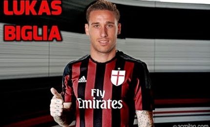 Ufficiale, centrocampista Biglia è del Milan