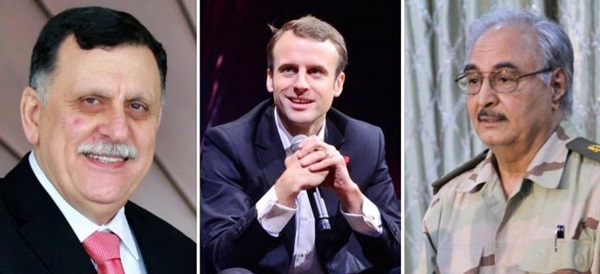 Sarraj-Haftar a Parigi, Macron punta a “dichiarazione congiunta”. Ma per il capo dell’Eliseo è già un successo