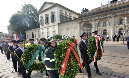 Cerimonia XXIV anniversario strage via Palestro Milano