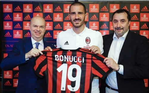 Bonucci avrà la 19: “Grazie Kessié per la disponibilità”